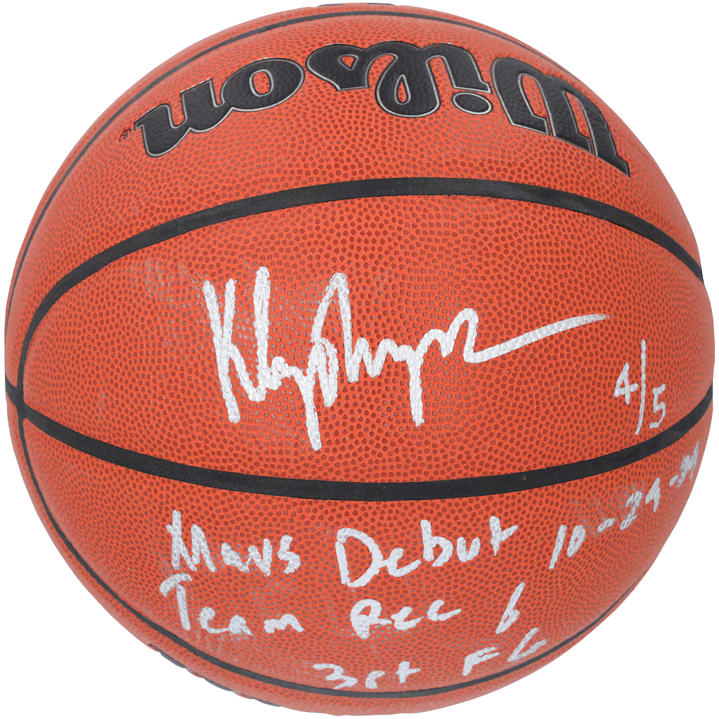 Balón Wilson firmado por Klay Thompson