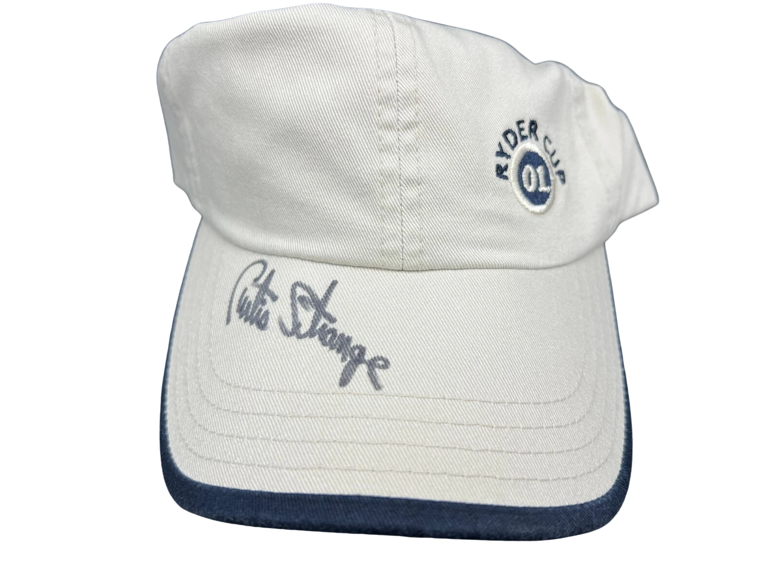 Gorra de la Ryder Cup firmada por Curtis Strange
